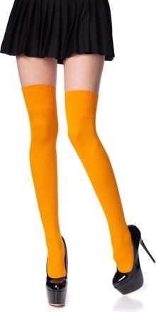 Romartex Women Girl Thigh High Socks Overknee Over the Knee High Socks Stockings, Honey