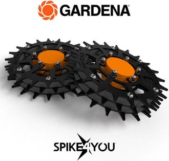 OEM Ruedas Para El Robot Cortac&eacute;sped Gardena Minimo, Acero Inoxidable, 3 Mm