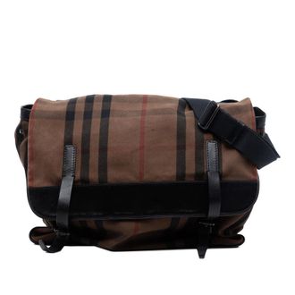 Burberry Pre-owned Burberry House Check Canvas Flap Crossbody Ladies 7GFIRSX2GZF1ZXLH