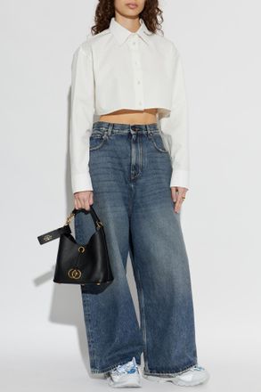 Balenciaga Short Shirt, Womens, White