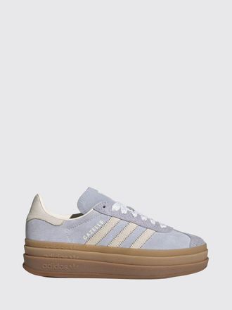 adidas Gazelle Bold Leather and Suede Platform Sneakers