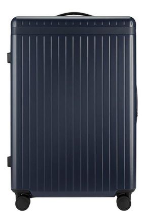 Carl Friedrik The Large Check-in Zipped Suitcase in Navy /Navy at Nordstrom