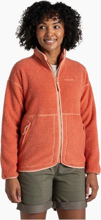 Craghoppers Womens Craghoppers Womens/Ladies National Trust Avens Full Zip Fleece Jacket - Orange - Size: 14