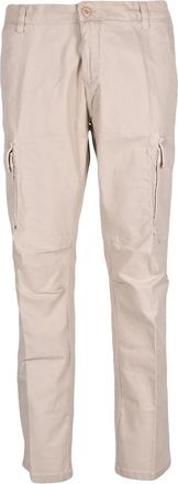 Modfitters Straight-Leg Cargo Pants with Functional Pockets and Zip Closure