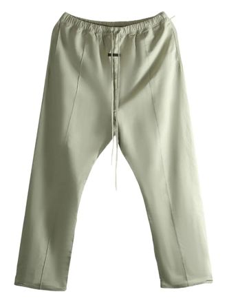 Fear of God Oxford drawstring-waist track pants - men - Cotton - M - Neutrals