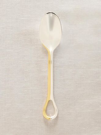 Christofle Cucchiaio In Acciaio Inossidabile Charlotte Chesnais - Oro