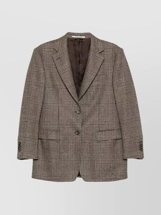 Tagliatore cashmere-blend blazer