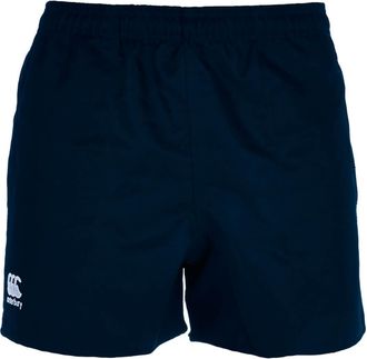 Canterbury Of New Zealand Heren Professional Polyester korte broek (Marine)