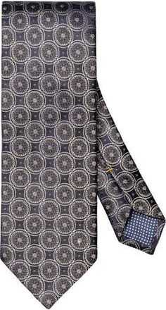 Eton Medallion Silk Tie in Navy at Nordstrom Rack