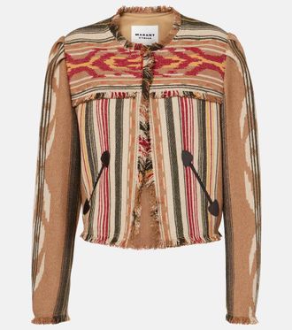 Isabel Marant Giacca Delphina in misto lana