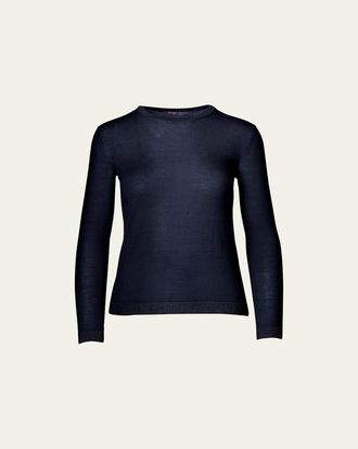Ralph Lauren Collection Cashmere Crewneck Sweater