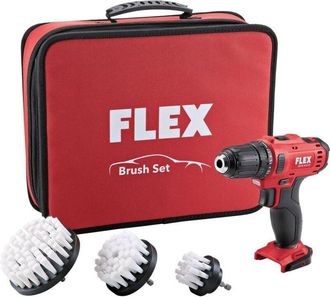 Flex Avvitatore a batteria 10,8 v + set spazzole dd 2G 10,8 - 530026