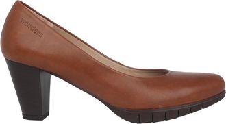 Wonders Bruine damespump - Lucy - Dames - Pumps - Bruin - 36 EU - Schoenen