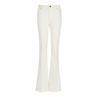 Balmain Mujer, Vaqueros, Blanco, Talla: M