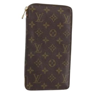 Louis Vuitton Portafoglio Vintage in Tela Pre-owned - - Pre-owned - Donna - Marrone - ONE SIZE