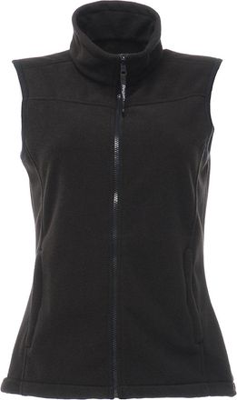 Regatta Womens Regatta Womens/Ladies Haber II 250 Series Anti-pill Fleece Bodywarmer / Sleeveless Jacket - Black - Size: 18