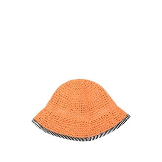 Missoni Crochet-knit Striped-trim Bucket Hat