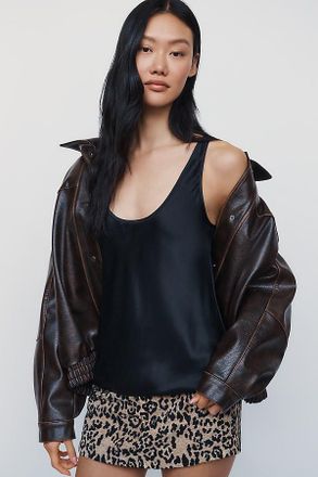 Reformation Veya 100% Silk Tank Top
