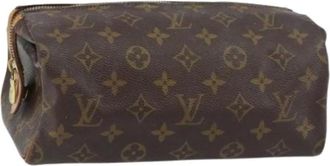 Louis Vuitton Pre-owned Clutches, female, Brown, Size: ONE SIZE Pre-owned Vintage Canvas Clutch