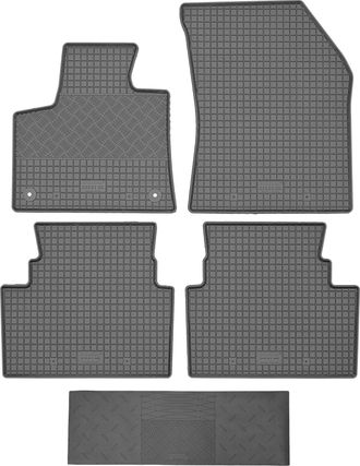 OEM Alfombrillas Rigum 904871 + Funda 900101 - Citro&euml;n C5 Aircross Crossover A Partir De 2017, Cp2 Espacio Para Los Pies Del Conductor - Instalaci&oacute;n