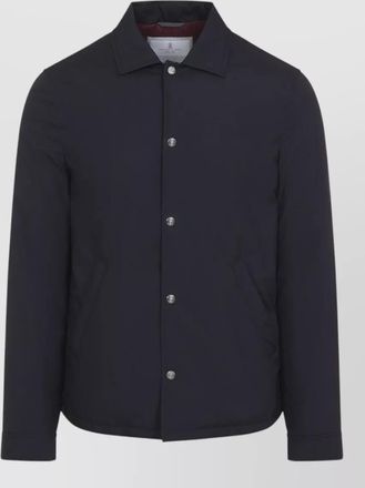 Brunello Cucinelli water resistant single breasted coat