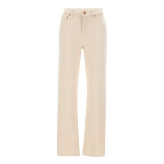 Aspesi Straight Jeans - female - Aspesi - Straight Fit Jeans - Beige - W26 - Jeans