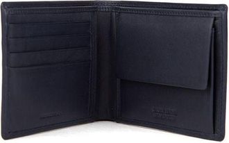 Momo Design Mens Wallet Blue Leather Bags