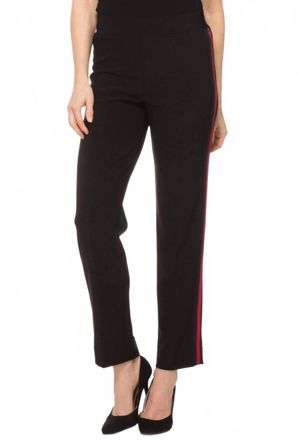 Joseph Ribkoff Amelia Straight Pant In Navy/red