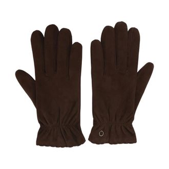 Orciani Gloves, female, Brown, Size: 9 1/2 IN Elegant Marrone Gloves Aw25