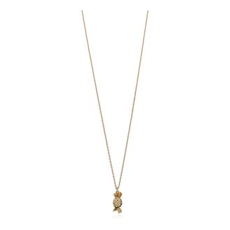 Kate Spade New York Accessoires, Dames, Geel, ONE Size, Leer, Hangerketting