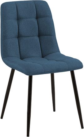 Clp Silla De Comedor Tilde Tela Azul
