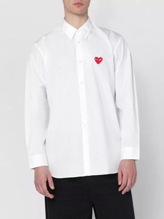 Comme Des Gar&ccedil;ons straight shirt collar long sleeves tailored
