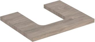 Keramag Keramag - Placa De Lavabo Geberit One, Recortable En El Centro, Para Lavabo