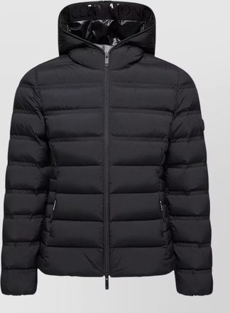 Moncler alete short hooded down jacket