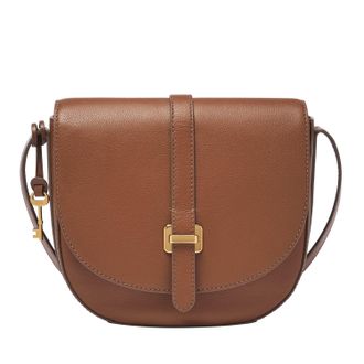 Fossil Womens Emery Leather Crossbody