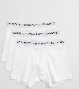 GANT Men 3-Pack Boxer Briefs (L) WHITE