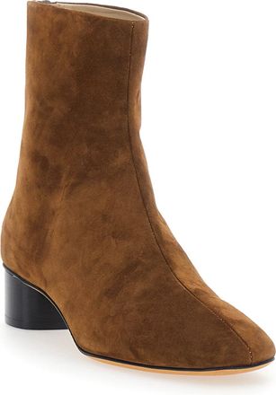 Le Monde Beryl Womens Ankle Boots Carole Brown Goat Leather