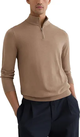 Reiss Blackhall Half Zip Fun Wool Sweater