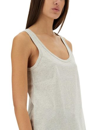 A.P.C. Logo Cotton T-shirt - Gray