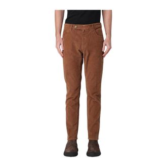 Incotex Slim-fit Trousers, male, Beige, W32, Beige Corduroy SlimFit Trousers