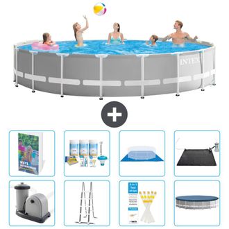 Intex Piscina Prism Frame Redonda - 549x122 Cm - 9-piezas S632