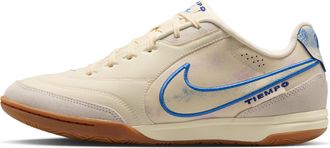 Nike Mens Tiempo Streetgato PRM Indoor/Court Low-Top Soccer Shoes in White | IO9951-149