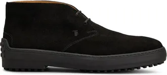 Tod's Black Suede Boots