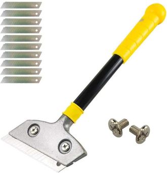OEM Raspador Industrial Con 10 Cuchillas, Raspador De Papel Tapiz, Raspador De Pegamento, Raspador De Azulejos, Raspador De Autos, Raspador De Espejos, Li