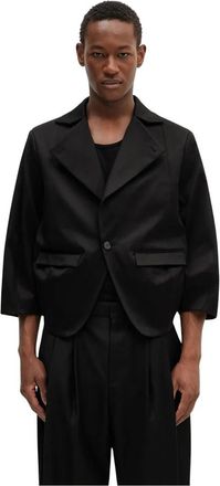 Ader Error Blazer Kleding-Top - Heren - Blazers - Zwart - XL - Katoen - Jassen