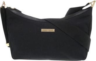 Gucci Borsa a tracolla in nylon Pre-owned - - Pre-owned - Donna - Nero - ONE SIZE