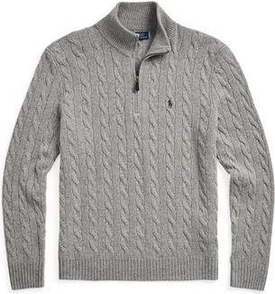 Ralph Lauren CABLE-KNIT WOOL-CASHMERE SWEATER