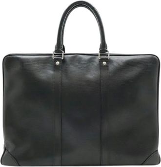 Louis Vuitton Pre-owned Handbags, male, Black, Size: ONE SIZE Pre-owned PDV Epi Briefcase