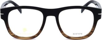 David Beckham Db 7025 Bold Rectangular Frame Eyeglasses