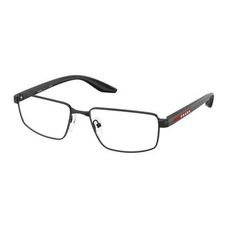 Prada Stylish Eyeglasses PS 52Rv Black - male - Prada - Glasses - Black - 55 MM - Accessories